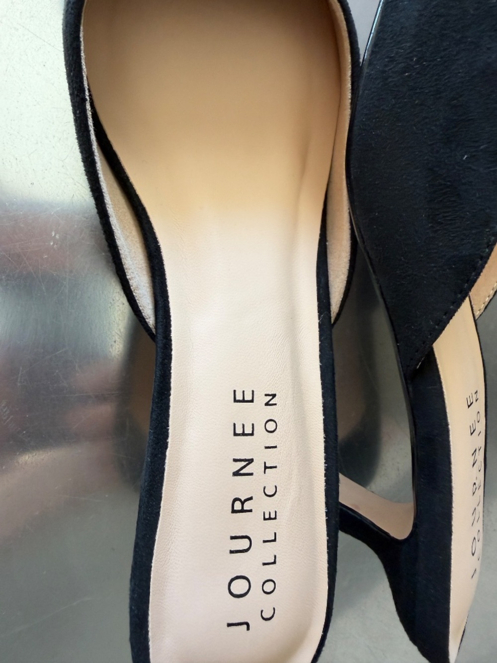 NEW Journee Women's Vianna Pumps BLACK WOMENS 9.5 - Picture 6 of 11